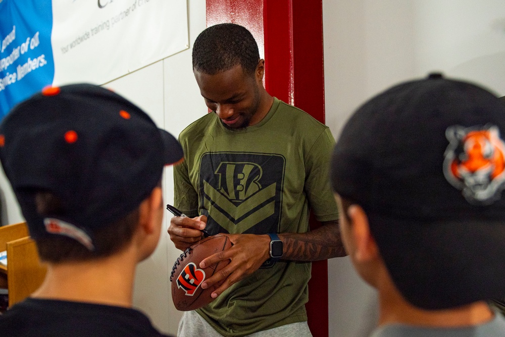 Bengals visit the 121 ARW