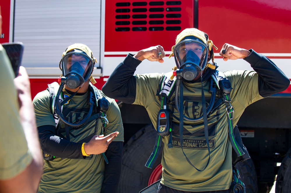 Bengals visit the 121 ARW