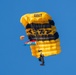 Soldiers from Army Golden Knights jump onto Utah Beach in Normandy, France for D-Day commemoration ceremonies