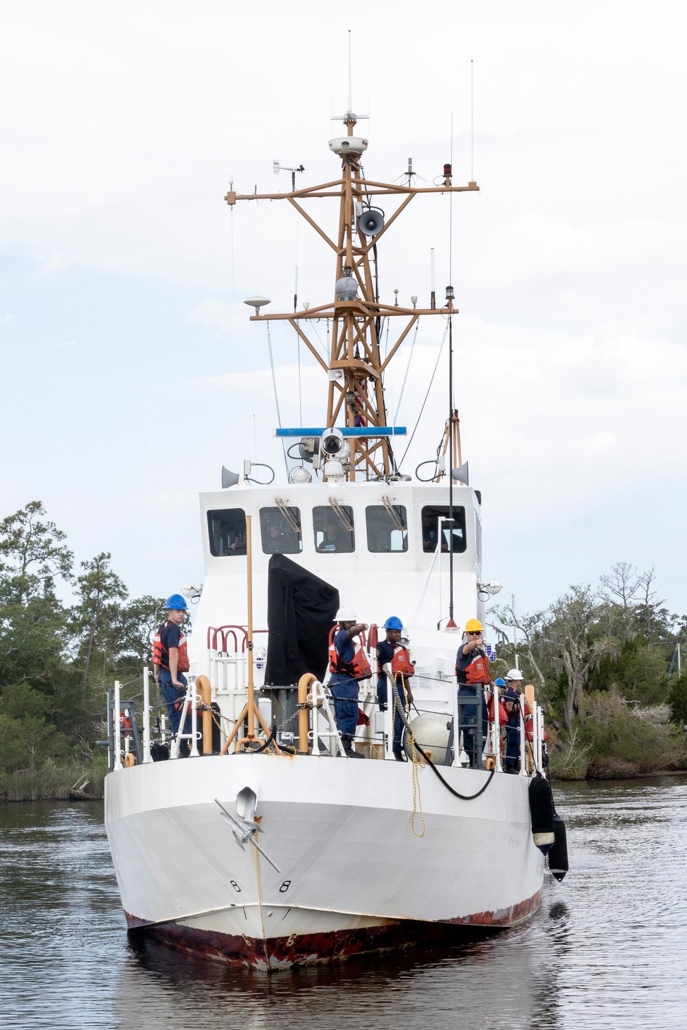 U.S. Coast Guard Sea Dragon arrives at Marine Corps Air Station Cherry Point