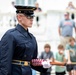 Tomb Sentinel Places Flags at the Tomb of the Unknown Soldier