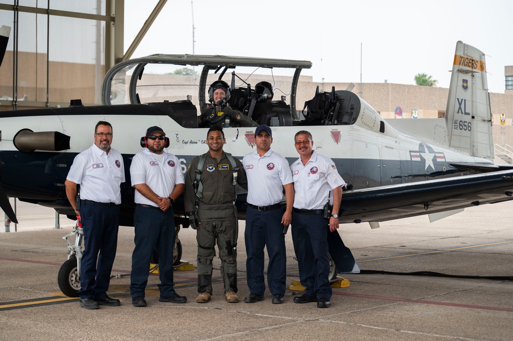 T-6A Texan II Black Letter Initial Sortie at Laughlin