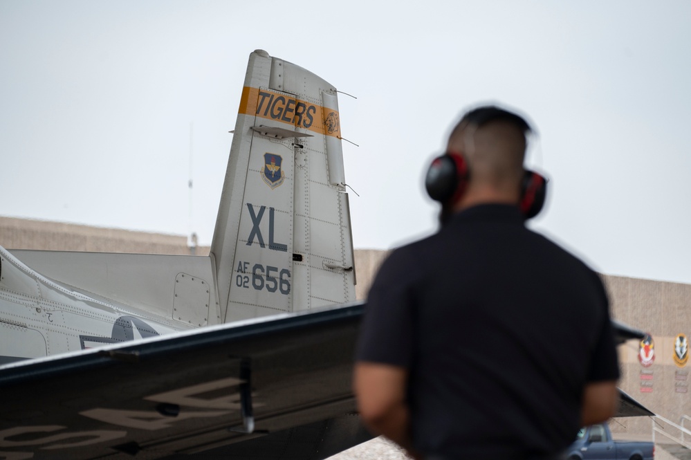 T-6A Texan II Black Letter Initial Sortie at Laughlin