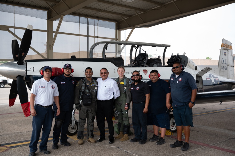 T-6A Texan II Black Letter Initial Sortie at Laughlin