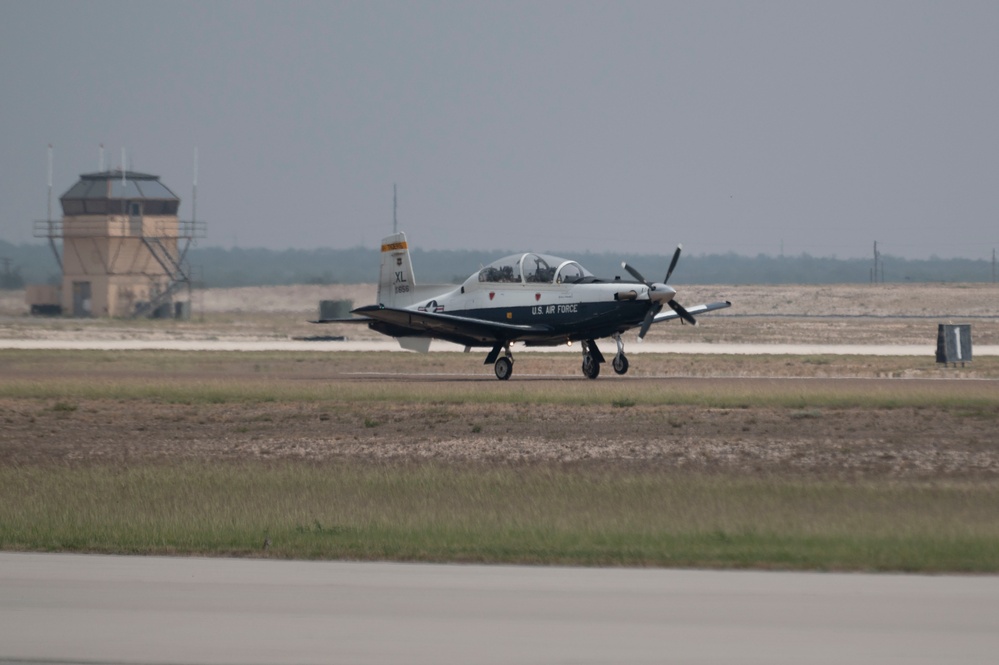 T-6A Texan II Black Letter Initial Sortie at Laughlin