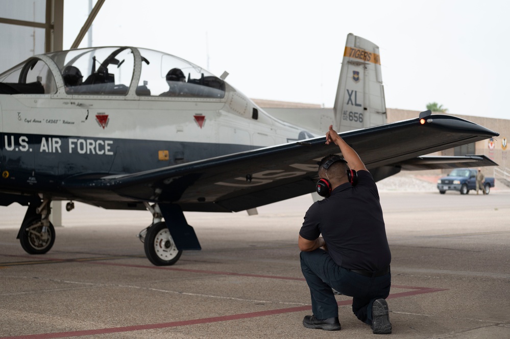 T-6A Texan II Black Letter Initial Sortie at Laughlin