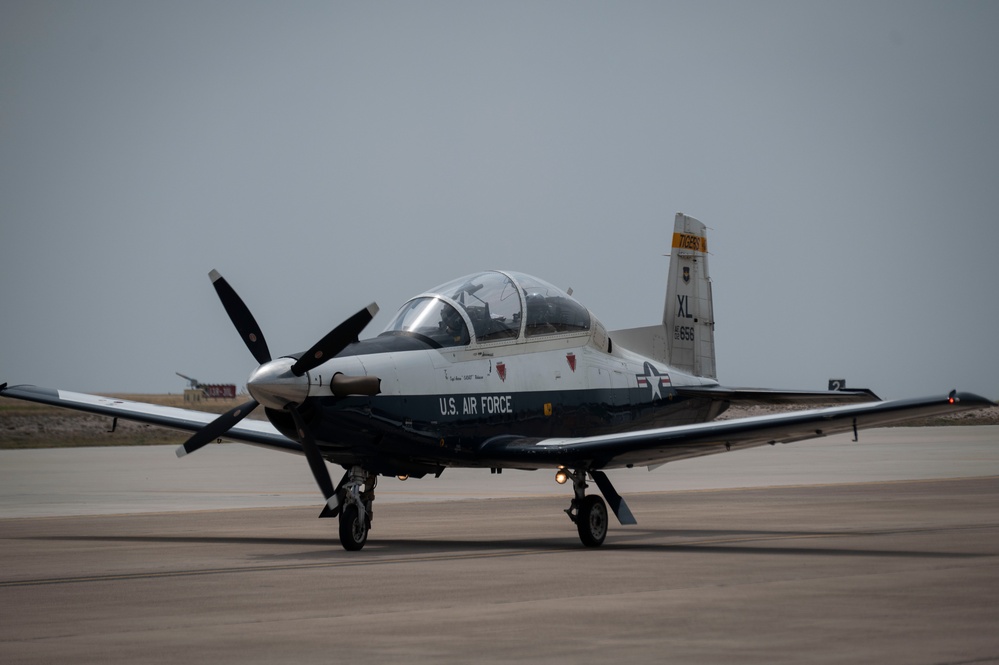 T-6A Texan II Black Letter Initial Sortie at Laughlin