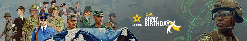 Army Birthday 249 LI Banner Cover