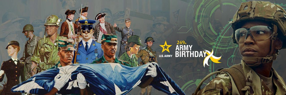 Army Birthday 249 LI Banner Cover