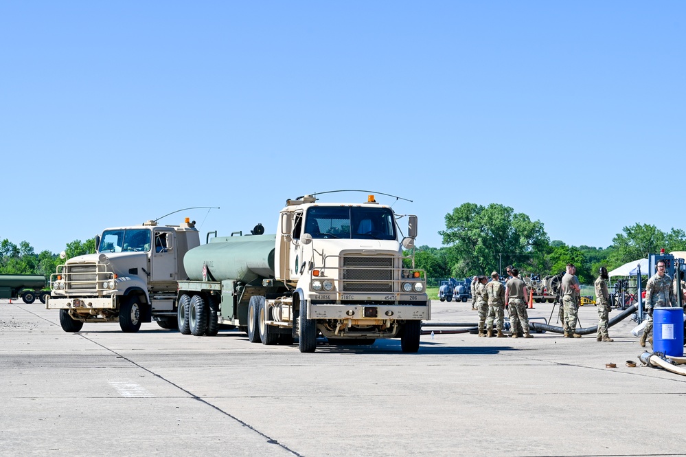 Logistics Forces prepare for remote fueling exercise