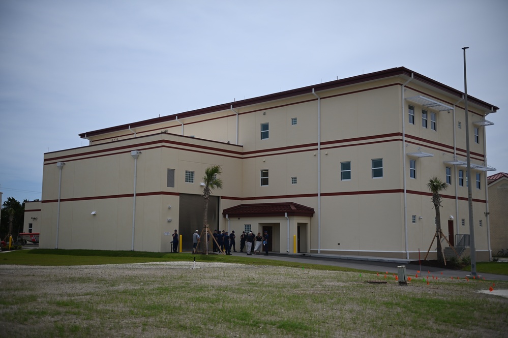 Coast Guard Ribbon Cutting at Fort Macon