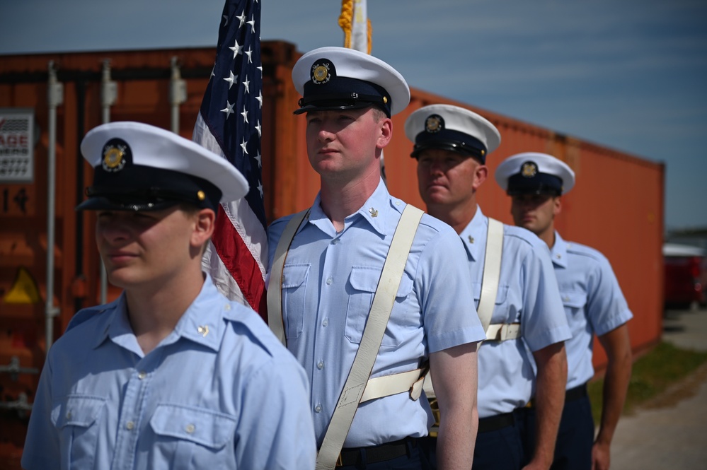 Coast Guard Ribbon Cutting at Fort Macon