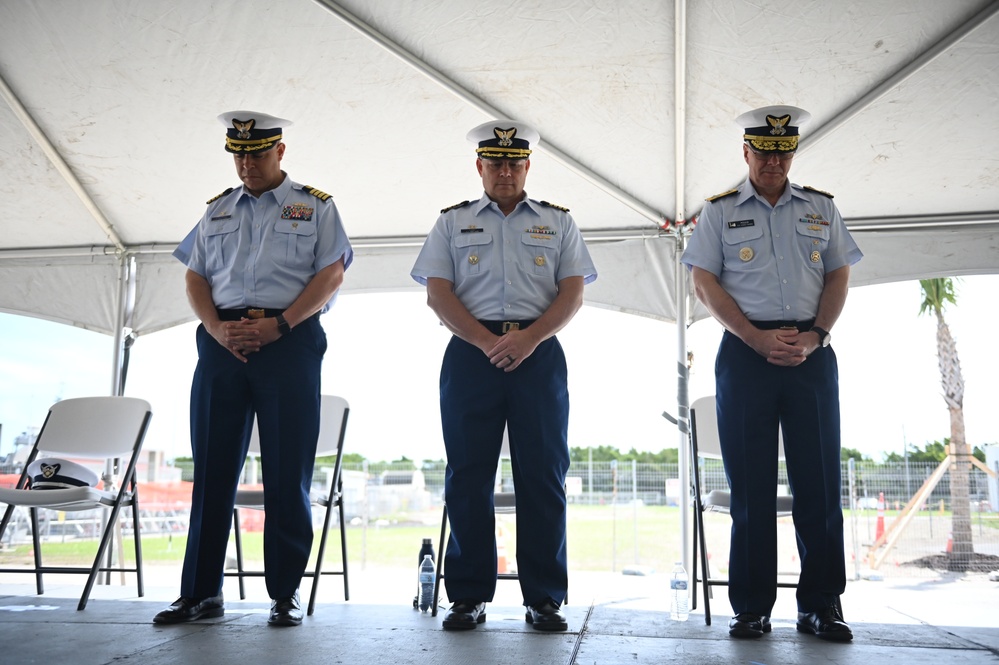 Coast Guard Ribbon Cutting at Fort Macon