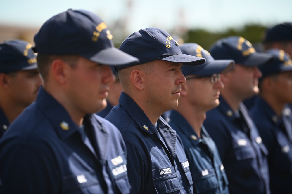 Coast Guard Ribbon Cutting at Fort Macon