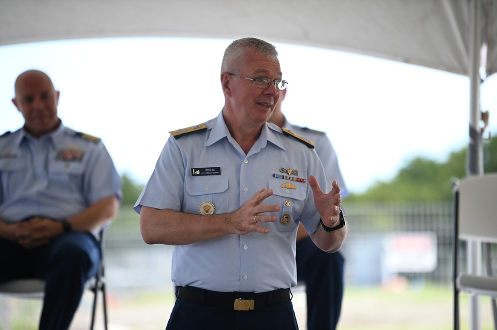 Coast Guard Ribbon Cutting at Fort Macon