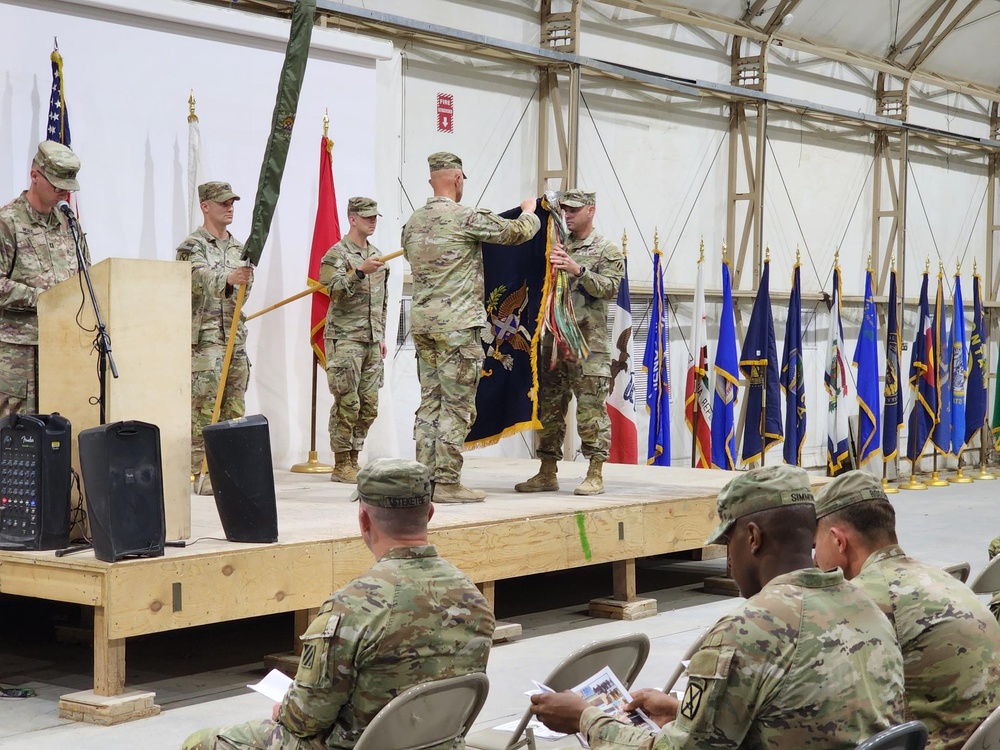 TOA Ceremony for 1st Battalion, 121st Infantry Regiment