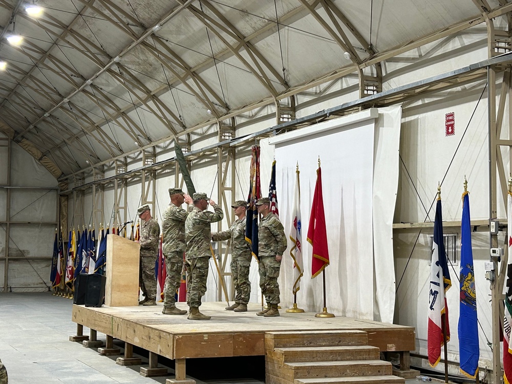 TOA Ceremony for 1st Battalion, 121st Infantry Regiment