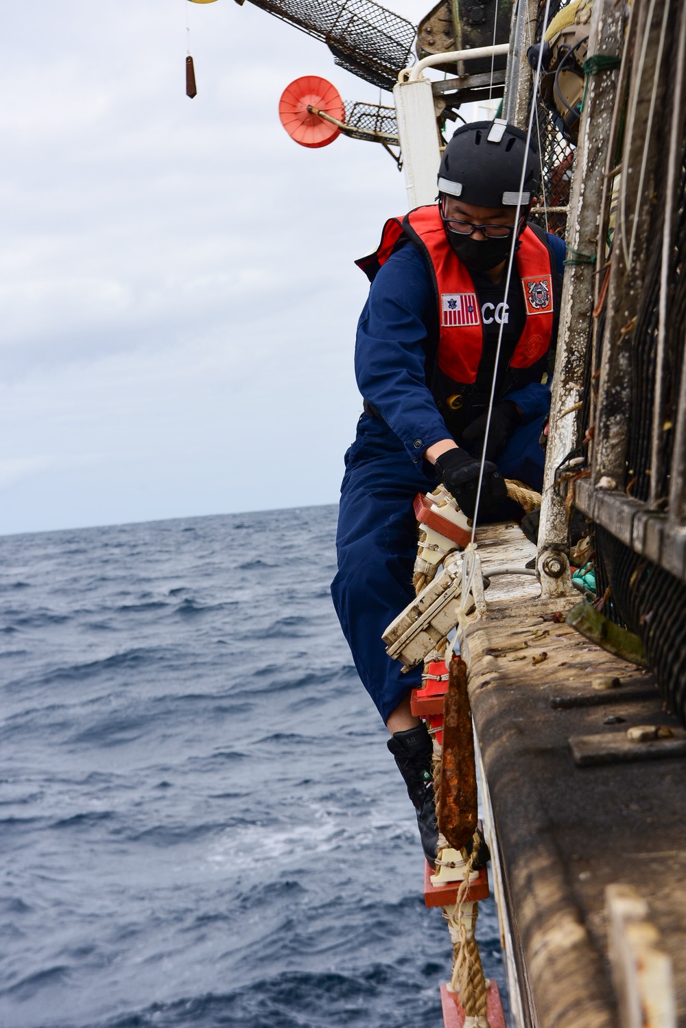 USCGC Munro conducts IUU boardings in Eastern Pacific Ocean