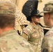 U.S. Army National Guard Captain Haney steps into his next rank and grade