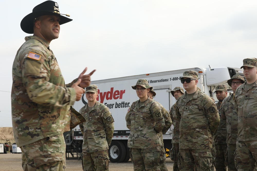 U.S. Army National Guard Captain Haney steps into his next rank and grade