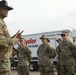 U.S. Army National Guard Captain Haney steps into his next rank and grade