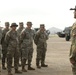 U.S. Army National Guard Captain Haney steps into his next rank and grade