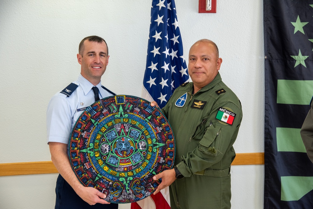 Mexican Air Force Officials Show Appreciation for Joint Base San Antonio Airmen