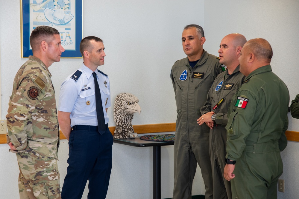 Mexican Air Force Officials Show Appreciation for Joint Base San Antonio Airmen