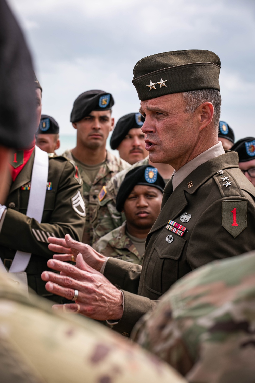 Big Red One Attends Annual D-Day Celebration