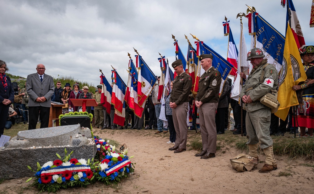 Big Red One Attends Annual D-Day Celebration