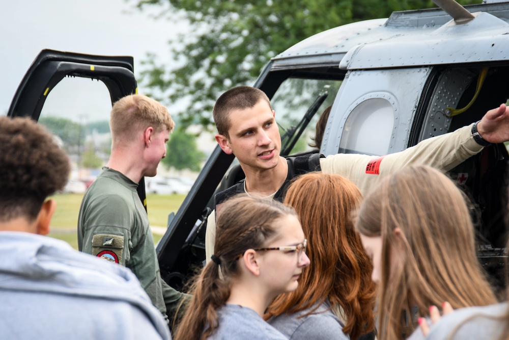 VX-1 Visits Warwick Middle School for a Community Outreach Event