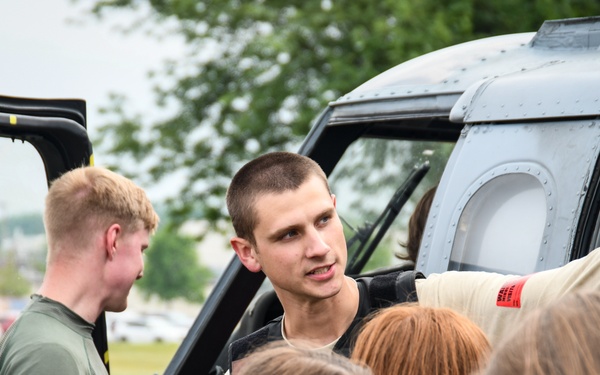 VX-1 Visits Warwick Middle School for a Community Outreach Event