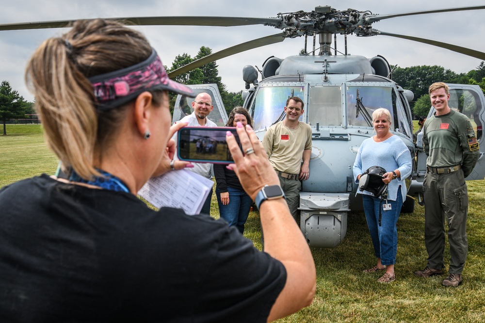 VX-1 Visits Warwick Middle School for a Community Outreach Event