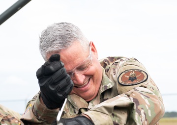 South Carolina National Guard Deputy Adjutant General visits Swamp Fox Ammo Airmen