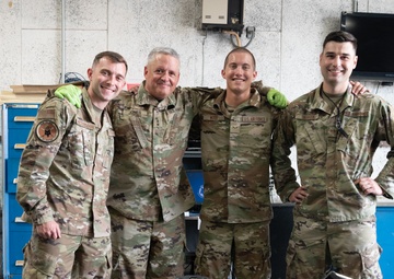 South Carolina National Guard Deputy Adjutant General visits Swamp Fox Ammo Airmen