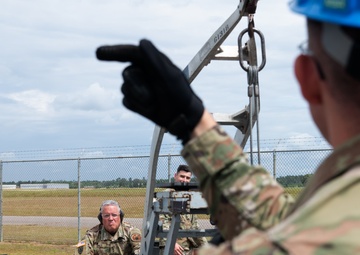 South Carolina National Guard Deputy Adjutant General visits Swamp Fox Ammo Airmen