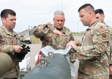 South Carolina National Guard Deputy Adjutant General visits Swamp Fox Ammo Airmen