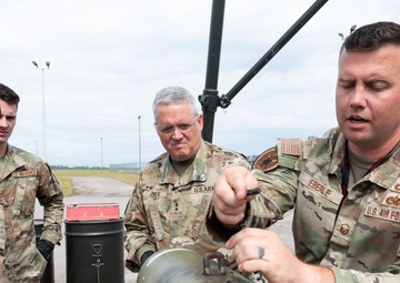 South Carolina National Guard Deputy Adjutant General visits Swamp Fox Ammo Airmen