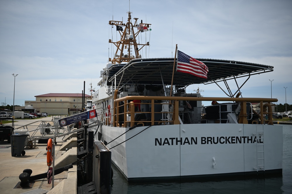 Coast Guard Ribbon Cutting at Fort Macon