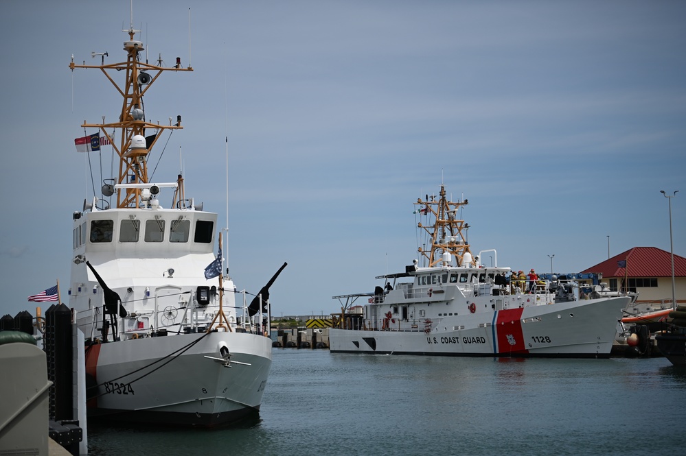 Coast Guard Ribbon Cutting at Fort Macon