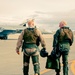 Captain Michael &quot;Snap&quot; Langbehn, the Deputy Commander of the Naval Aviation Warfighting Development Center, conducts his final flight.