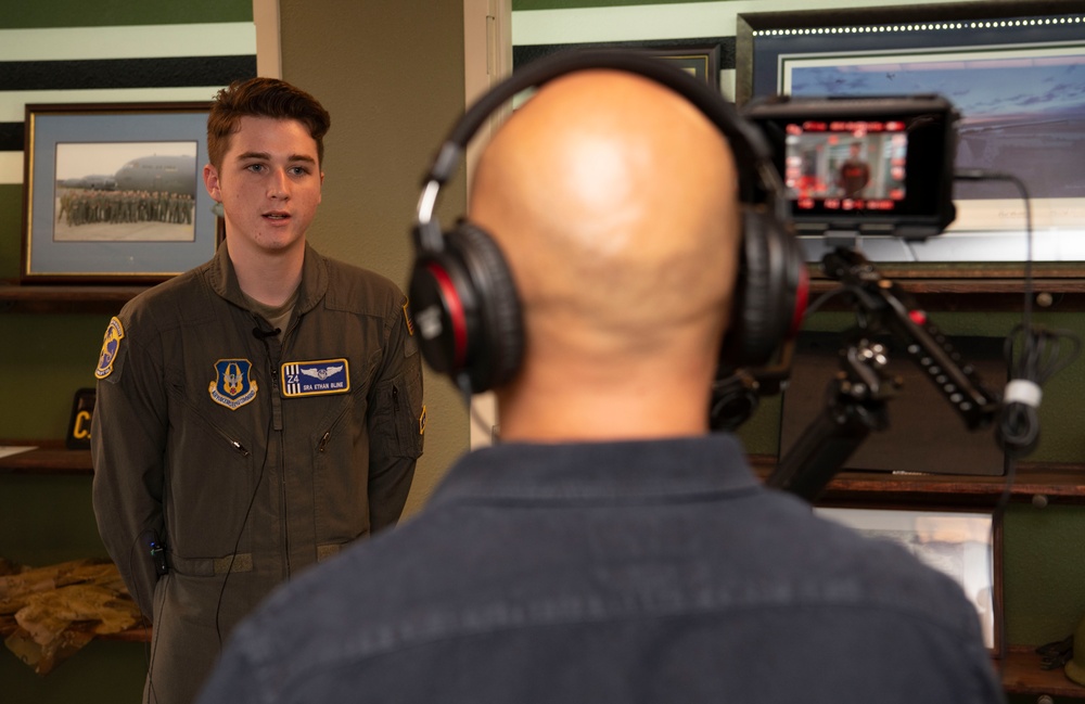 301st Airlift Squadron new member interview