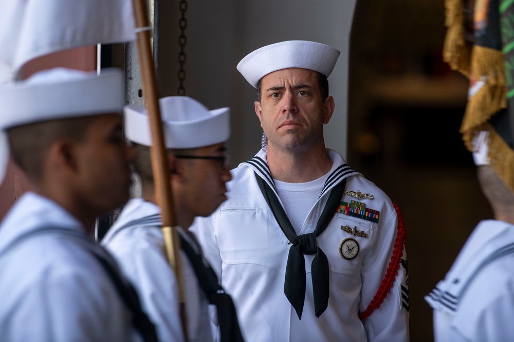 Recruit Training Command Pass in Review
