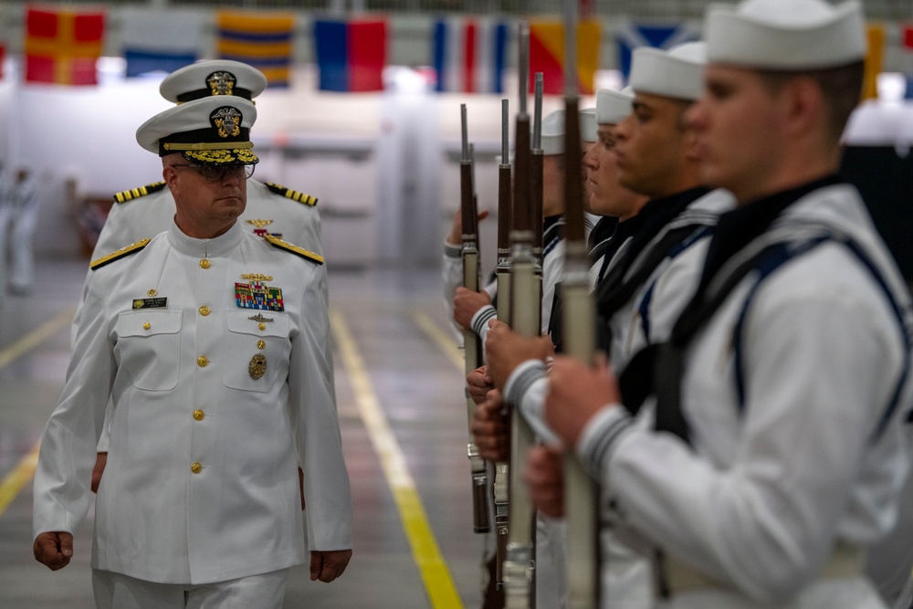 Recruit Training Command Pass in Review