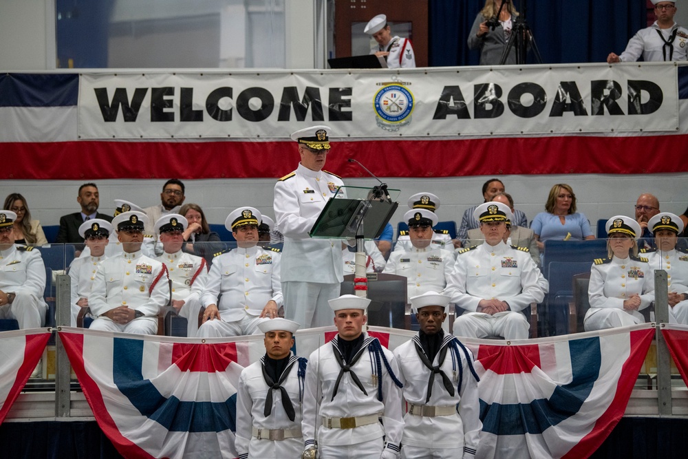Recruit Training Command Pass in Review