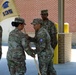 Commanders Pass Company Guidon in Change of Command