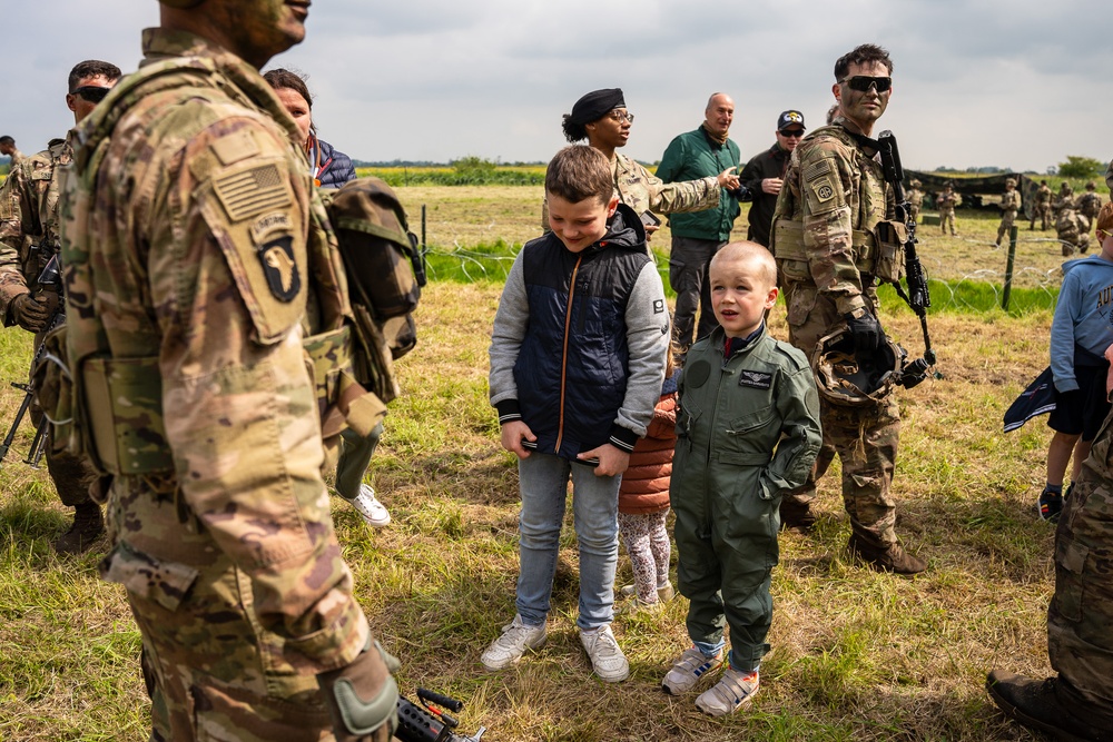 Carentan Air Assault Demonstration