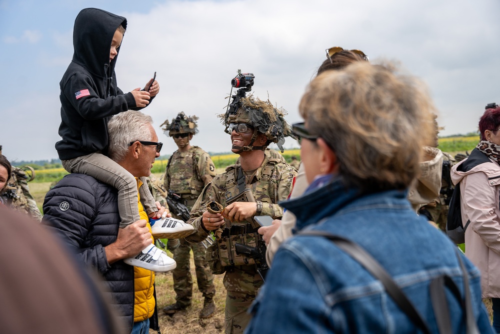 Carentan Air Assault Demonstration