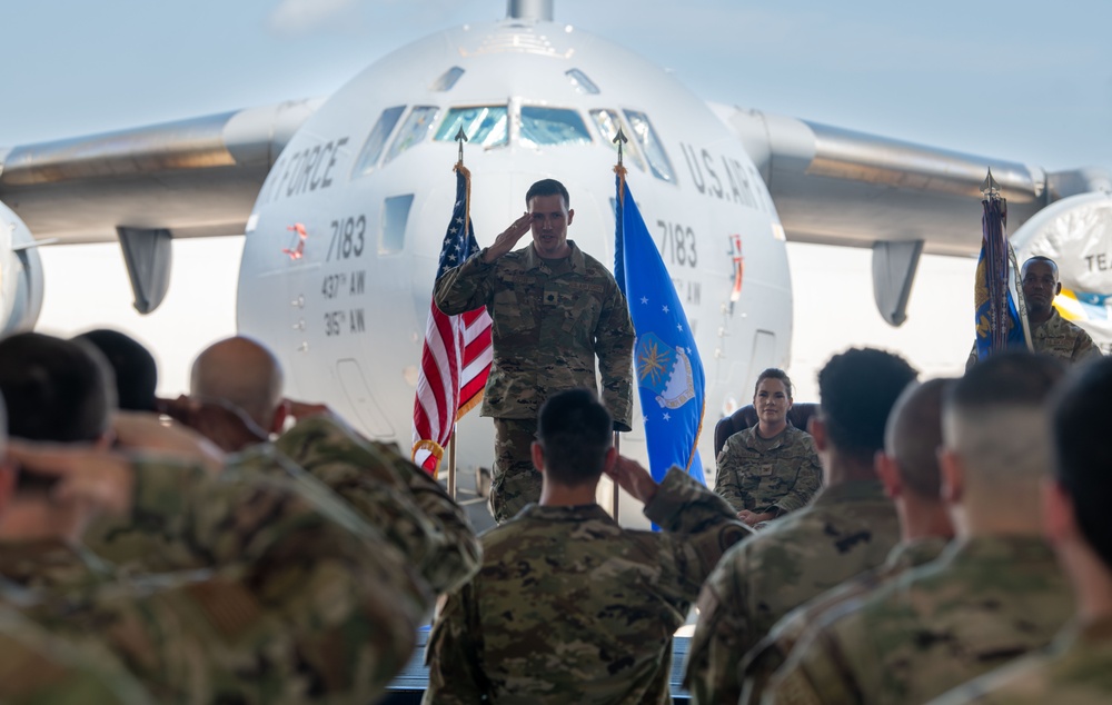 437th Maintenance Squadron Change of Command Ceremony