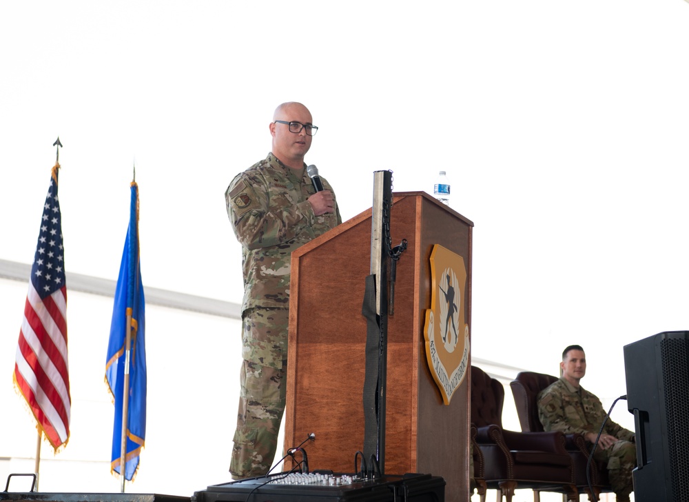 437 MXS Change of Command